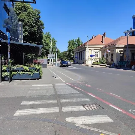 Apartament Rajiceva For 4 One Bdr 1living Terrace Knez Mihailov Belgrad